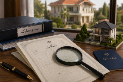 چگونه اصالت سند ویلا را در نوشهر بررسی کنیم؟ راهنمای کاربردی خریداران