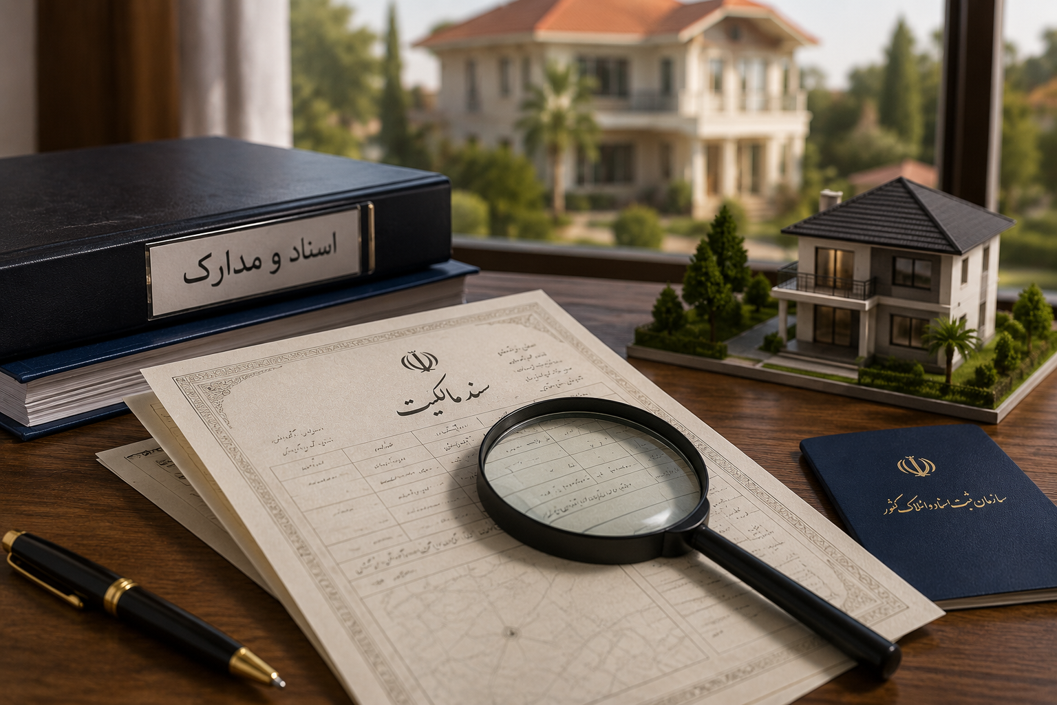 چگونه اصالت سند ویلا را در نوشهر بررسی کنیم؟ راهنمای کاربردی خریداران