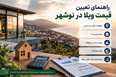 راهنمای تعیین قیمت ویلا در نوشهر